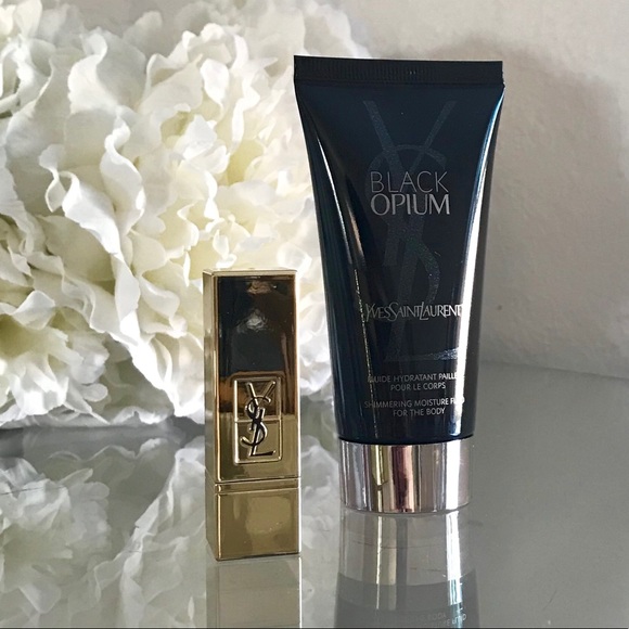 Yves Saint Laurent Red Lipstick And Moisturizer - Picture 6 of 7